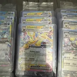 Prismatic Evolutions Surprise Box Sealed Stamped EX Promo Card 8/9 Lot Of 16 - Image 3