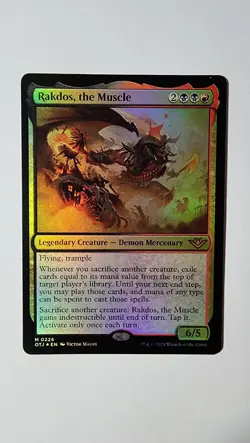 Rakdos, the Muscle Prerelease Cards Foil - Image 1