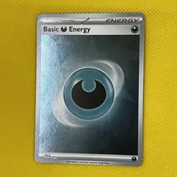Basic Dark Energy Holo 015 Prismatic Evolutions Pokemon Card NM - Image 1