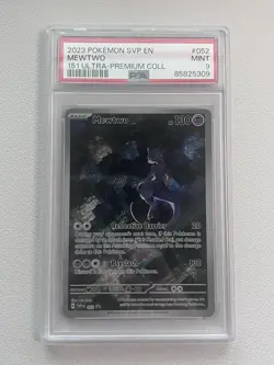Mewtwo 052 Sv: Scarlet & Violet Promo Cards Holo Graded PSA 9 - Image 1