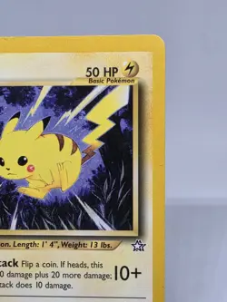 Pikachu - 70/111 - Neo Genesis Non Holo Unlimited - Pokemon Card - LP Vintage! - Image 3