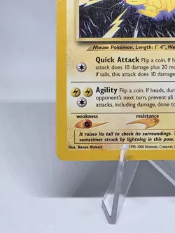 Pikachu - 70/111 - Neo Genesis Non Holo Unlimited - Pokemon Card - LP Vintage! - Image 4