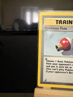 POKEMON FLUTE - 86/102 Trainer Base Set - Uncommon Card - Pokemon TCG Card - Image 2