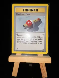 POKEMON FLUTE - 86/102 Trainer Base Set - Uncommon Card - Pokemon TCG Card - Image 4