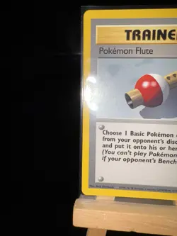 POKEMON FLUTE - 86/102 Trainer Base Set - Uncommon Card - Pokemon TCG Card - Image 5