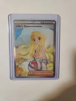 Lillie's Determination 184/132 SIR Pokemon Card Mega Evolutions ENGLISH - Image 1