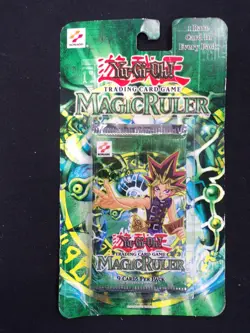 UNOPENED BOOSTER PACK MAGIC RULERS YU-GI-OH! TRADING CARD GAME TCG CARDS - Image 1