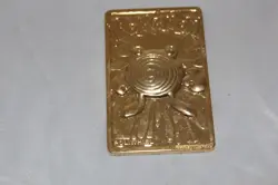 BK Pokemon 23K Gold Plated Card Set - POLIWHIRL, TOGEPI, MEWTWO, JIGGLYPUFF - Image 4