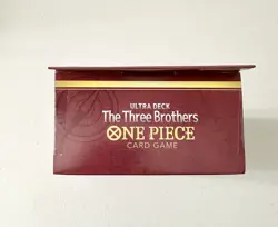 ONE PIECE CARD GAME: The Three Brothers Ultra Deck Box ST-13 Brand New/Sealed - Image 5
