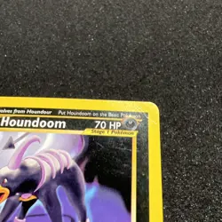 Houndoom 23/75 Neo Discovery Rare Pokemon Card MP - Image 4