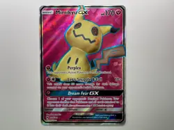 Pokemon TCG Mimikyu GX Full Art Holofoil Card Pack Fresh - Image 1