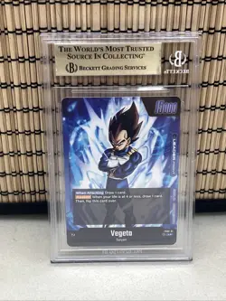 Vegeta FS02-01 Leader Gold Stamped Premium Card Collection BGS 10 Pristine - Image 2