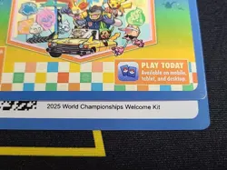 Pokemon TCG Line Code Card 2025 World Championships Welcome Kit Shipped&Message - Image 2