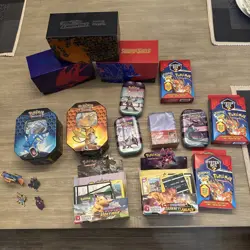 Massive 500+ Pokemon Card Lot -RARES + Collectibles - Image 1