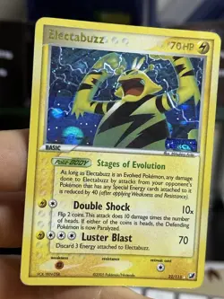 Electabuzz 22/115 EX Unseen Forces 2005 Reverse Holo Rare Pokemon Card TCG - Image 4