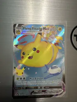 Flying Pikachu Vmax 007/025 Celebrations NM Full Art Ultra Rare Pokemon Card - Image 2