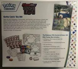 Pokemon 151 ETB Scarlet & Violet Elite Trainer Box TCG Cards, Sealed 820650853159 - Image 2