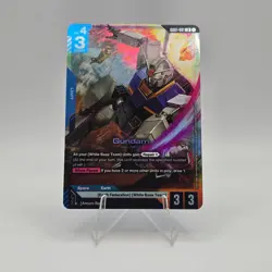 Gundam (GD01-001) - Newtype Rising #GD01-001 LR - NM Holo Foil Gundam Card Game - Image 1