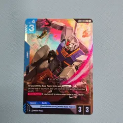 Gundam (GD01-001) - Newtype Rising #GD01-001 LR - NM Holo Foil Gundam Card Game - Image 3