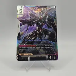 Freedom Gundam - Newtype Rising #GD01-065 LR - NM Holo Foil Gundam Card Game - Image 1