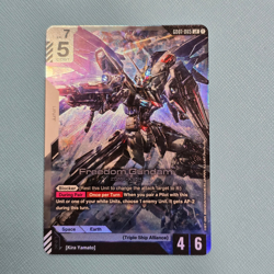 Freedom Gundam - Newtype Rising #GD01-065 LR - NM Holo Foil Gundam Card Game - Image 4
