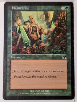 Naturalize - Onslaught - Magic the Gathering MTG Nice! - Image 1