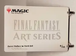 MTG Final Fantasy Art Series: Barrett Wallace 8/53 - Image 2