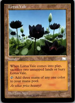 1997 Magic the Gathering W Lotus Vale Expansion/Rare #165 - Image 1