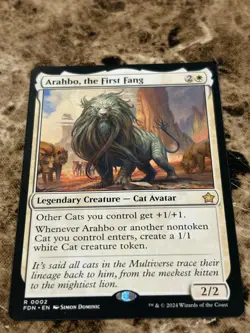 ARAHBO, THE FIRST FANG Magic MTG Foundations - Image 1