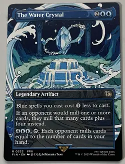 MTG Final Fantasy The Water Crystal Legendary Artifact RARE REGULAR #0333 - Image 1