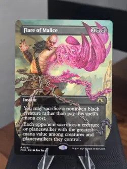 Flare of Malice (Borderless) Modern Horizons 3 Regular - Image 1