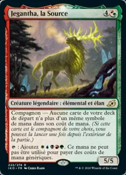 mtg magic jegantha, the wellspring FRENCH vf fr ikoria la source - Image 1