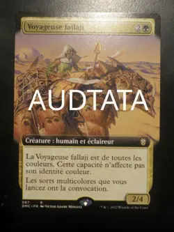 mtg magic voyageuse Fallaji Wayfarer extended borderless FRENCH vf fr commander - Image 1