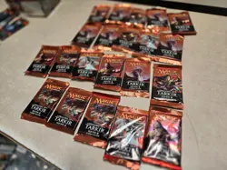 LOT OF 21 SEALED WOTC MtG Dragons of Tarkir Booster Pack (Korean) READ AD - Image 1