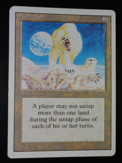 Winter Orb Revised Edition LP Lightly Played MTG Magic the Gathering - Image 1