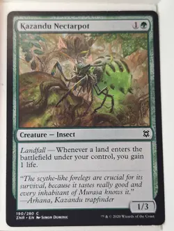 Kazandu Nectarpot - Zendikar Rising - Magic the Gathering MTG Nice! - Image 1