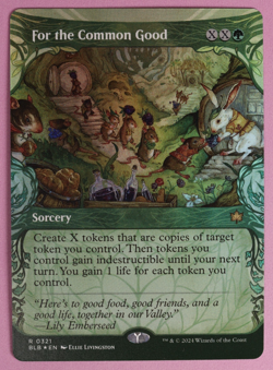 For The Common Good Showcase Foil R 0321 Bloomburrow MTG NM NP - Image 1