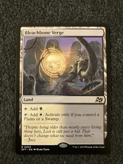 Magic The Gathering MTG - Bleachbone Verge - DFT - Image 1