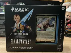 MtG Final Fantasy X Commander Deck Counter Blitz SEALED Magic The Gathering - Image 1