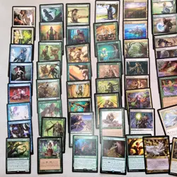 Custom COMMANDER MAGIC DECK MTG - Mythic Rare Bant EVLES Shard Tribal ELF themed - Image 3