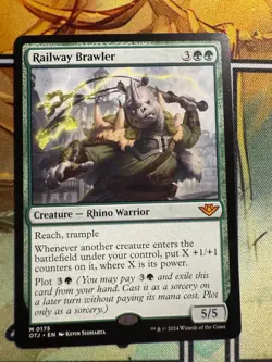 Railway Brawler: Outlaws of Thunder Junction, (Non-Foil), #0175 - Image 1