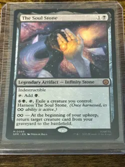 The Soul Stone Marvel's Spider-Man Regular Magic The Gathering Near Mint - Image 1