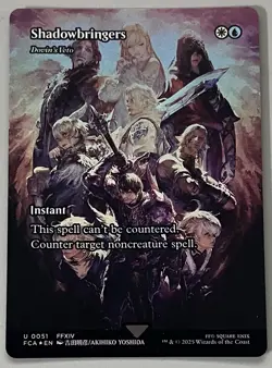 MTG Final Fantasy: Through the Ages Dovin’s Veto Instant UNCOMMON FOIL #0051 - Image 1