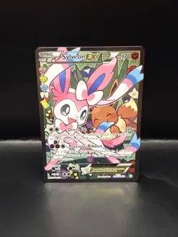 Pokemon TCG XY Generations Sylveon EX Full Art RC32-32 Radiant Collection 2016 - Image 3