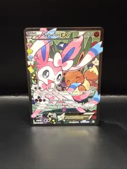 Pokemon TCG XY Generations Sylveon EX Full Art RC32-32 Radiant Collection 2016 - Image 4