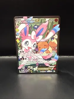 Pokemon TCG XY Generations Sylveon EX Full Art RC32-32 Radiant Collection 2016 - Image 5