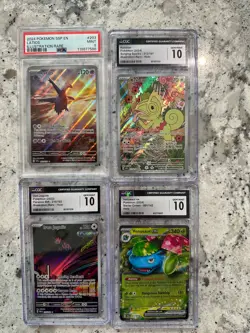 Pokemon English Slab Bundle | 4 Cards | CGC gem mint PSA Latios [SEE photos] - Image 1