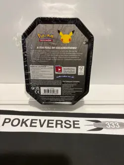 (Lot of 4) 2021 Pokemon 25th Anniversary Celebrations Tins Sweet!!! - Image 3