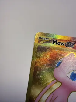 Pokemon Mew EX TCG 205/165Sv: Scarlet & Violet 151 Holo Hyper Rare Card Nm - Image 5