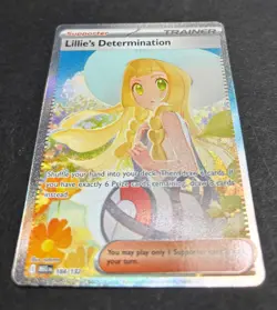Pokemon TCG Lillie’s Determination Mega Evolution 184/132 SIR English NM 🔥 - Image 3